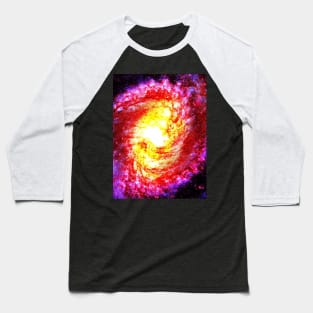 Spiral Galaxy M83, Hubble Space Telescope Baseball T-Shirt